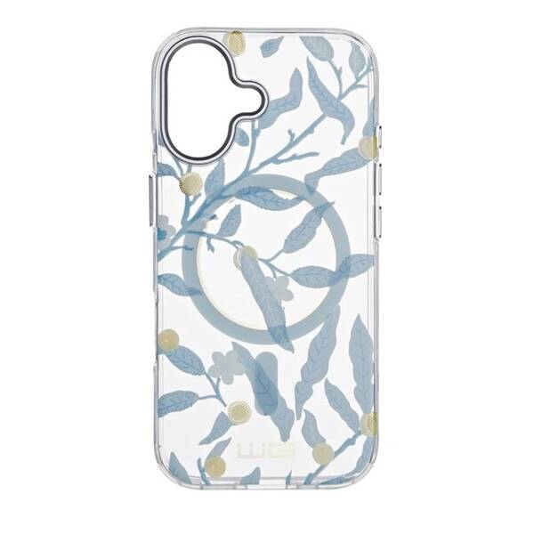 Kryt na mobil WG Floral Magnet Apple iPhone 17 modrý

