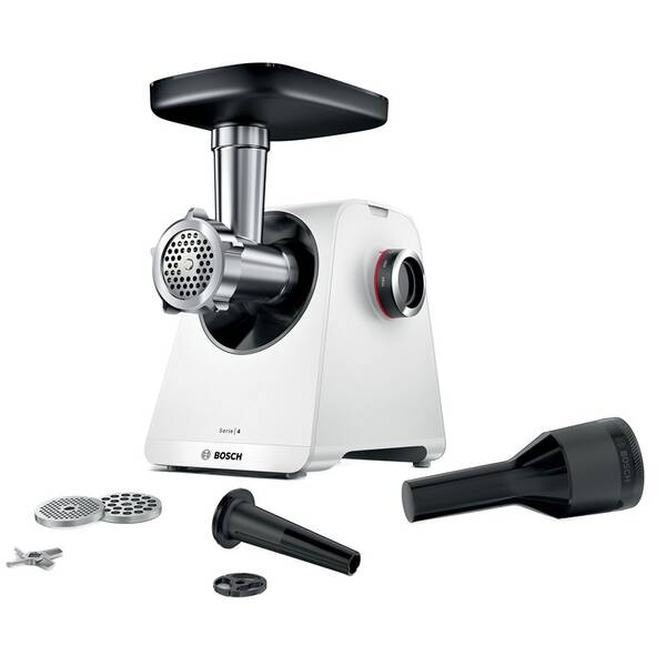 Mlynček na mäso Bosch MFWS421W biely

