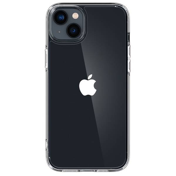 Kryt na mobil Spigen Crystal Hybrid na Apple iPhone 14 priehľadný

