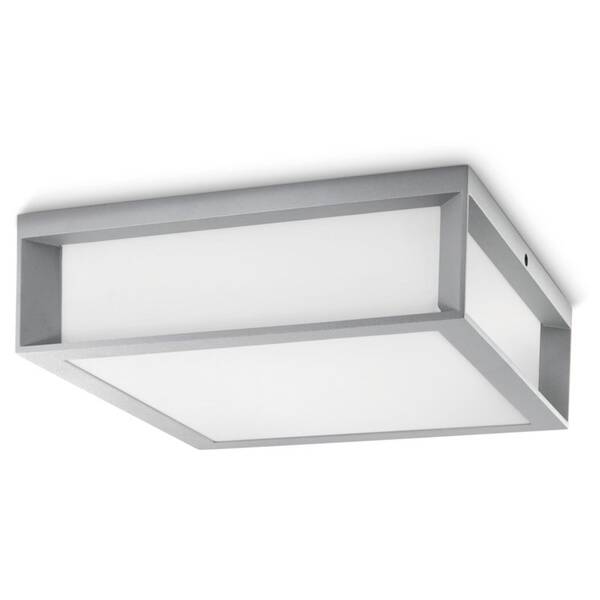 LED stropné svietidlo Philips Skies sivé

