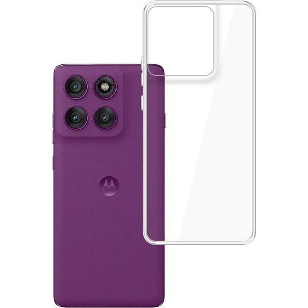Kryt na mobil 3mk Clear Case na Motorola Edge 60 Pro priehľadný

