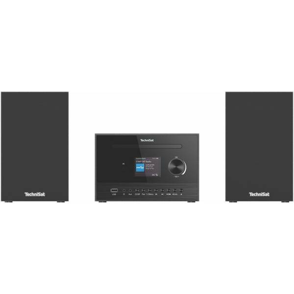 Mikro HiFi systém Technisat CLASSIC 800 čierny

