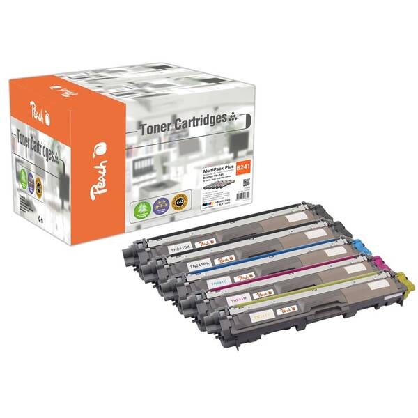Toner Peach Brother TN-241 Multi-Pack-Plus, 2x2500/3x1400 strán - CMY 2xBK 

