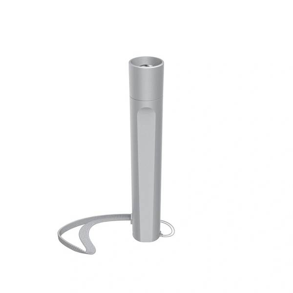 Lampáš Hama FL120, 120 lm / 50 m, 3 režimy svietenia, batéria strieborná

