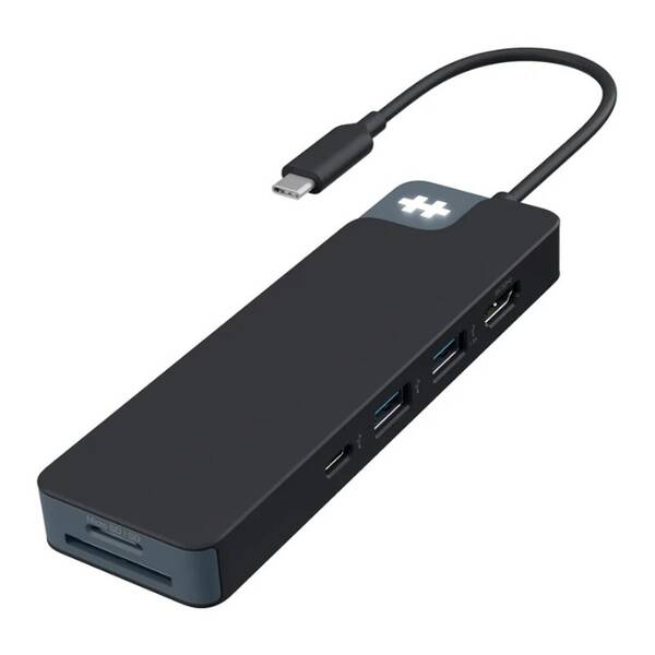 USB Hub HyperDrive Flex 8 Port USB-C čierny

