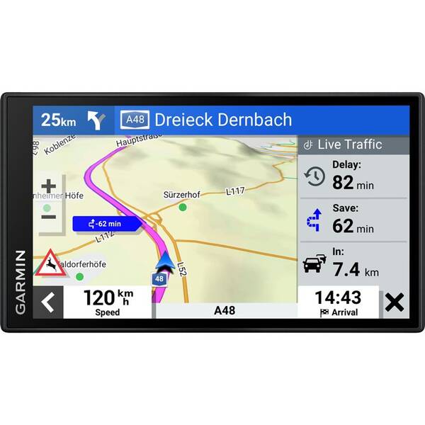 Navigačný systém GPS Garmin DriveSmart 66MT-S EU45 čierny

