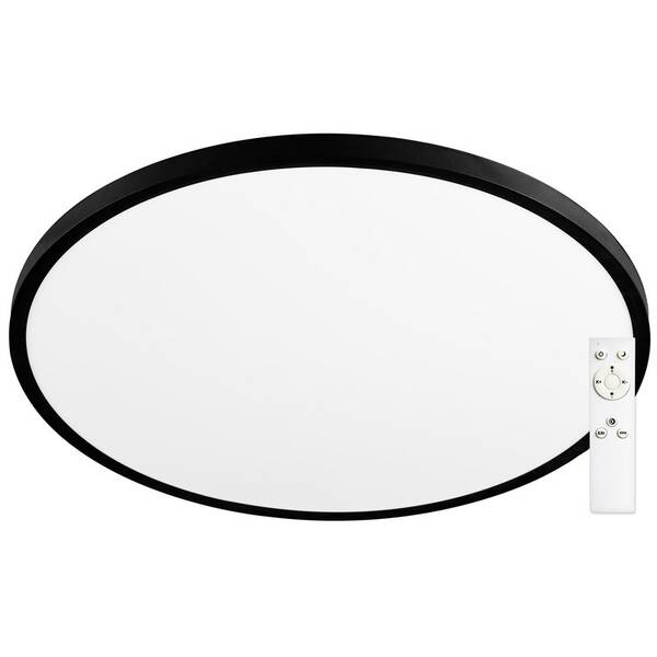 LED stropné svietidlo Top Light Revit 60C RC čierne

