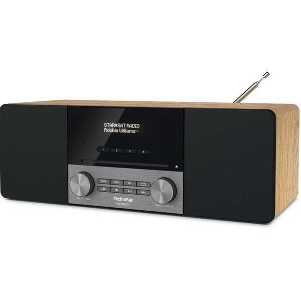 Rádioprijímač DAB+/CD Technisat DIGITRADIO 3 drevený


