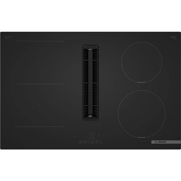 Indukčné varné dosky s odsávaním Bosch PVS81AB16E Matt Design čierna


