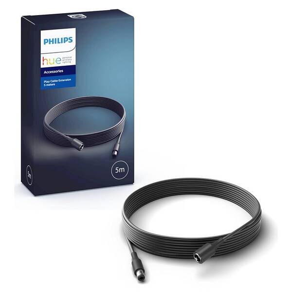 Kábel Philips Play 5m čierny

