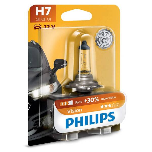 Autožiarovka Philips Vision H7 (1 ks) 

