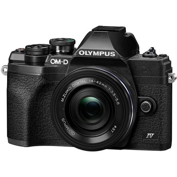 Digitálny fotoaparát Olympus E-M10 Mark IV 14-42 EZ Kit čierny

