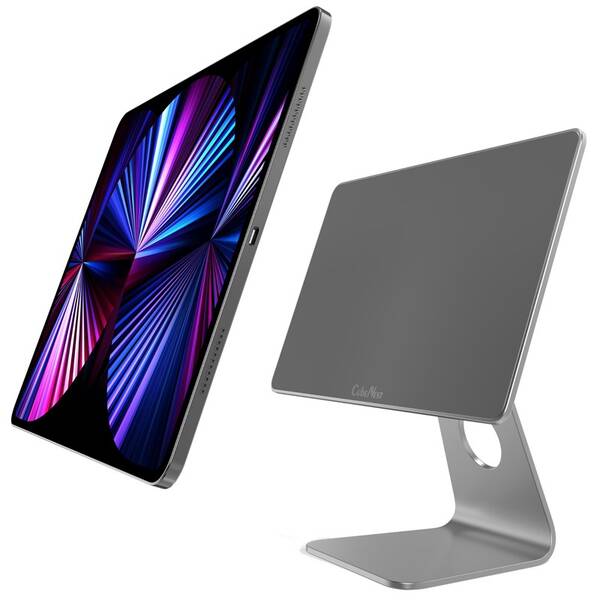 Stojanček Cubenest S020 magnetický pre Apple iPad Pro 12,9" sivý

