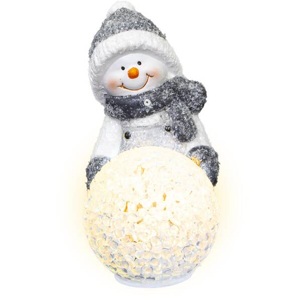 LED dekorácie RETLUX RXL 474 Snehuliak a guľa 12cm LED 

