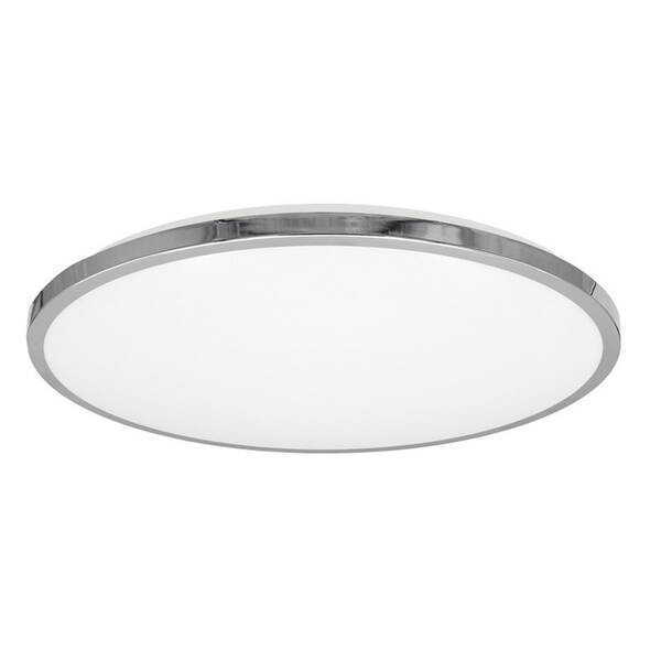 LED stropné svietidlo Top Light Silver KM CCT, 18W, 1800lm, IP44, 34cm, teplá/neutrálna/studená biela biele/chróm

