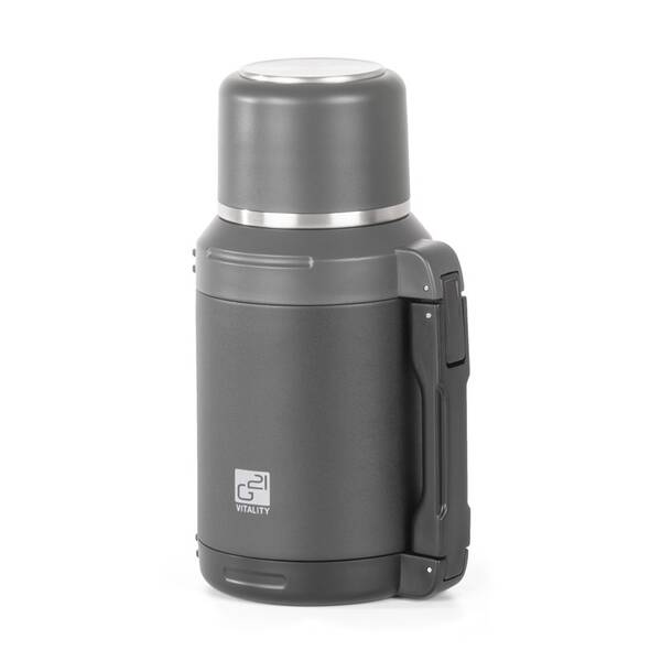 Termoska G21 1 200 ml sivá


