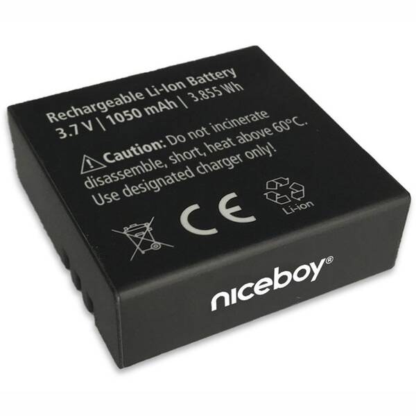 Batéria Niceboy 1050 mAh pre VEGA X Star čierna

