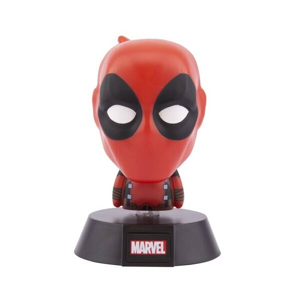 Dekoratívne LED Paladone Icon Light Deadpool čierne/červené


