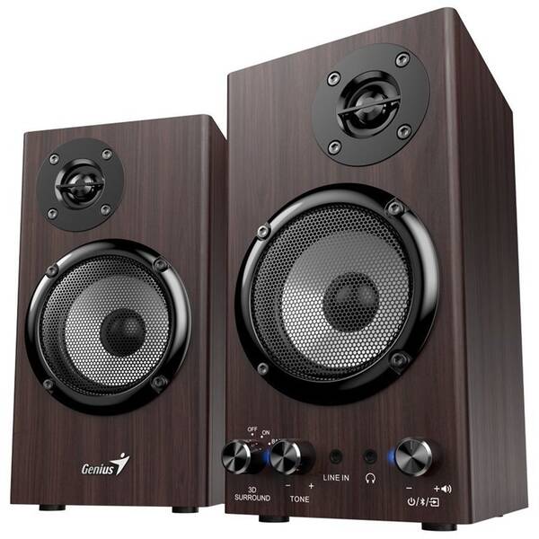 Reproduktory Genius SP-HF520BT hnedé

