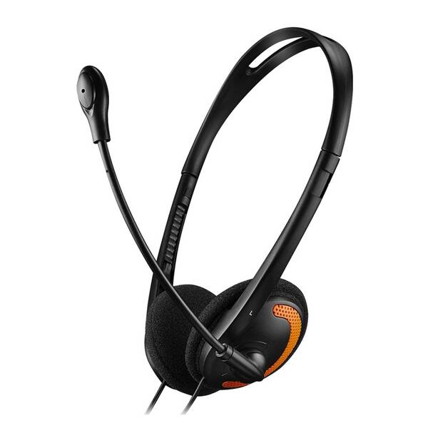 Headset Canyon CNS-CHS01BO čierny/oranžový

