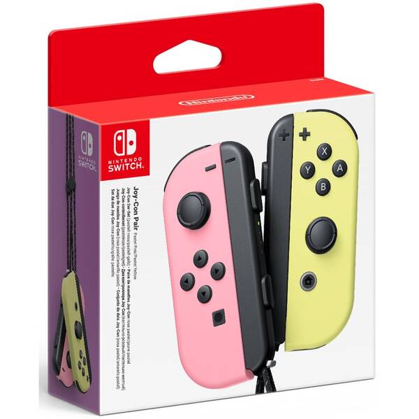 Bezdrôtový ovládač Nintendo Switch Joy-Con Pair Pastel Pink/Yellow 

