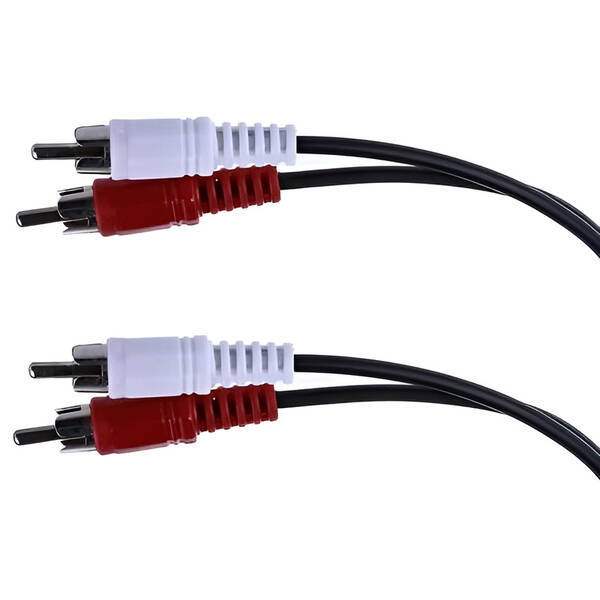 Kábel AQ 2x RCA - 2x RCA, M/M, 1,2 m 

