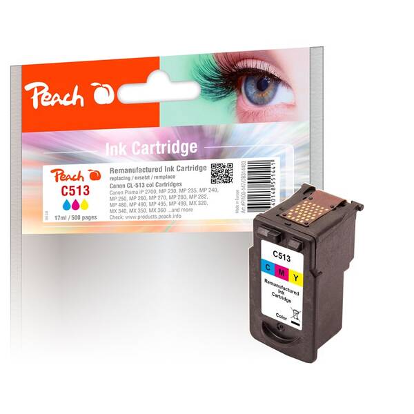 Cartridge Peach Canon CL-513, 500 strán - CMY 

