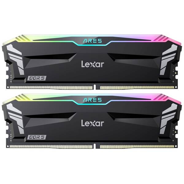 Pamäťový modul Lexar 32GB (2x16GB) DDR5 6400MHz CL32 RGB čierny


