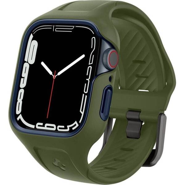 Remienok Spigen Liquid Air Pro na Apple Watch 8/7 (45 mm) zelený

