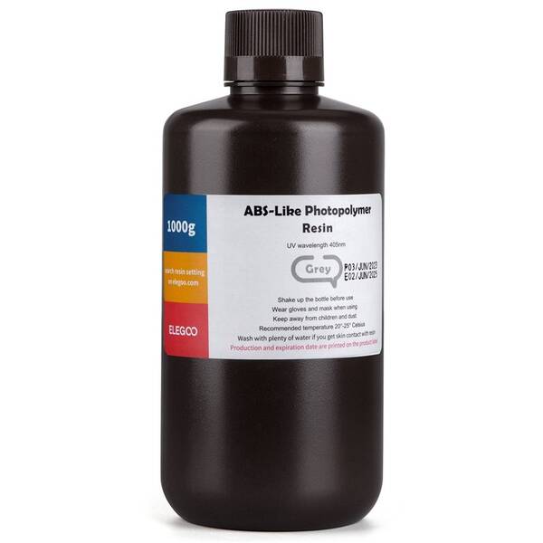 UV resin Elegoo ABS-like 1kg sivá

