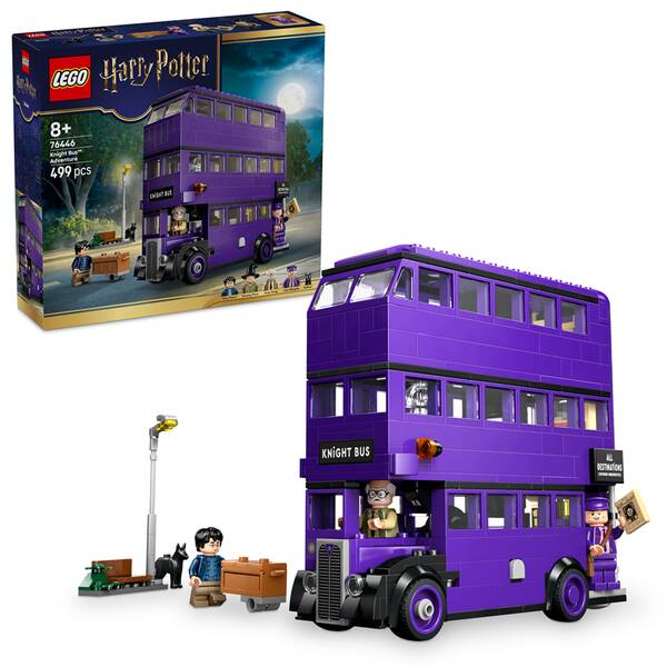 Stavebnica LEGO® Harry Potter™ 76446 Dobrodružství v záchranném kouzelnickém autobusu 

