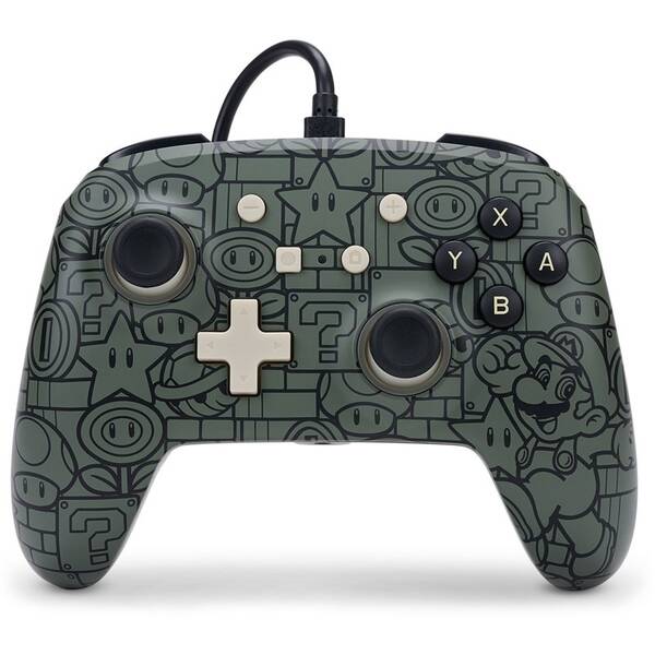 Gamepad PowerA Enhanced Wired pre Nintendo Switch - Power-Up Mario 

