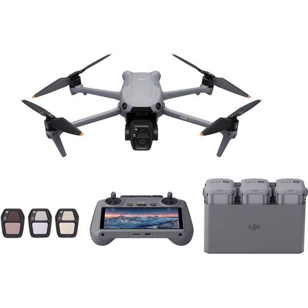 Dron DJI Air 3S Fly More Combo (RC 2) sivý


