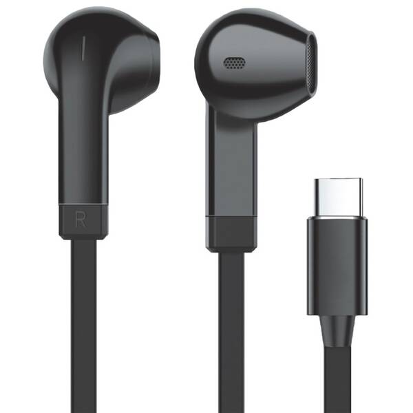 Slúchadlá WG Vortex Vibe, USB-C čierna

