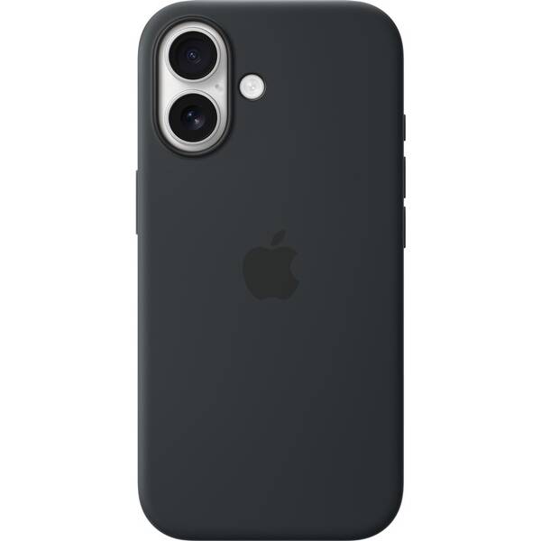 Kryt na mobil Apple iPhone 17 silikónový s MagSafe - čierny 

