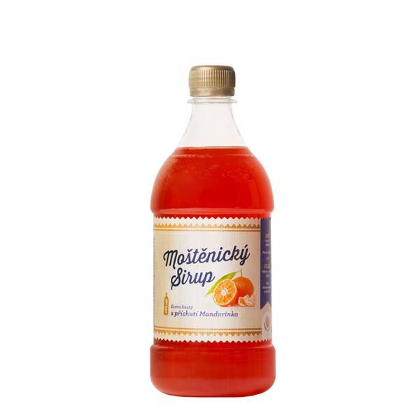 Sirup Moštěnický Sirup Mandarínka 

