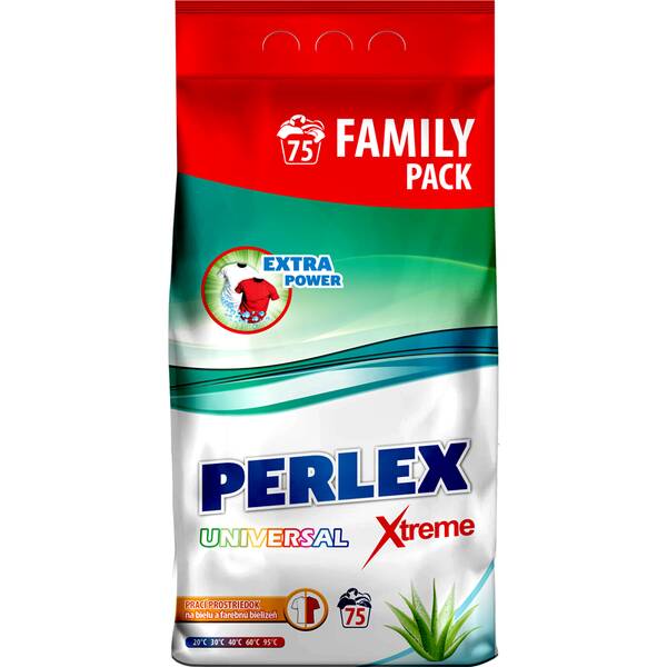 Prášok na pranie Perlex UNIV. 75PD 7,5KG 

