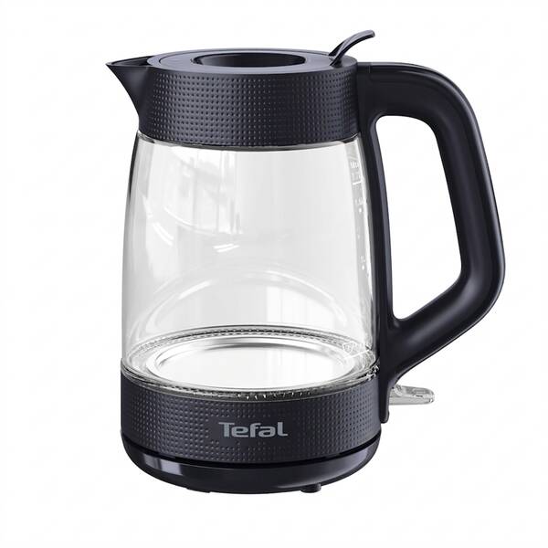 Rýchlovarná kanvica Tefal KO2G08E0 Morning Glass 1,7 l čierna

