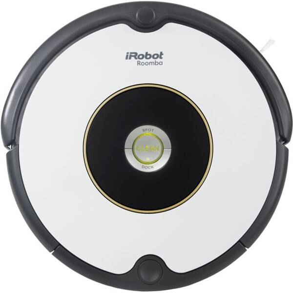 Robotický vysávač iRobot Roomba 605 čierny/biely

