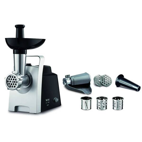 Mlynček na mäso Tefal NE109838 čierny/strieborný

