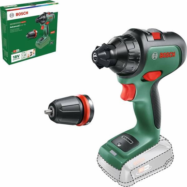 Vŕtací skrutkovač Bosch AdvancedDrill 18 (bez batérie) 

