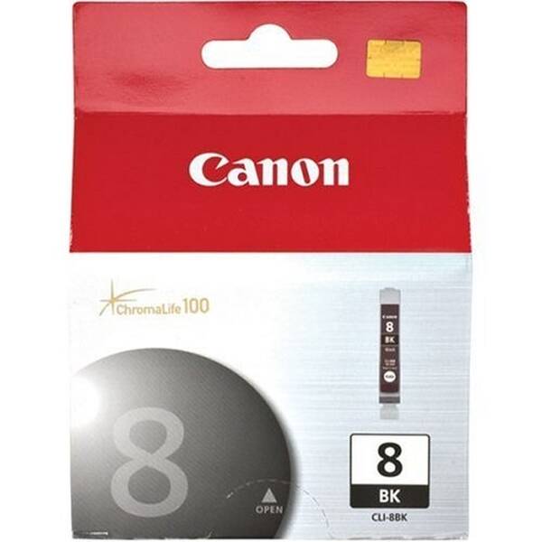 Cartridge Canon CLI-8Bk, 450 stran - originální čierna

