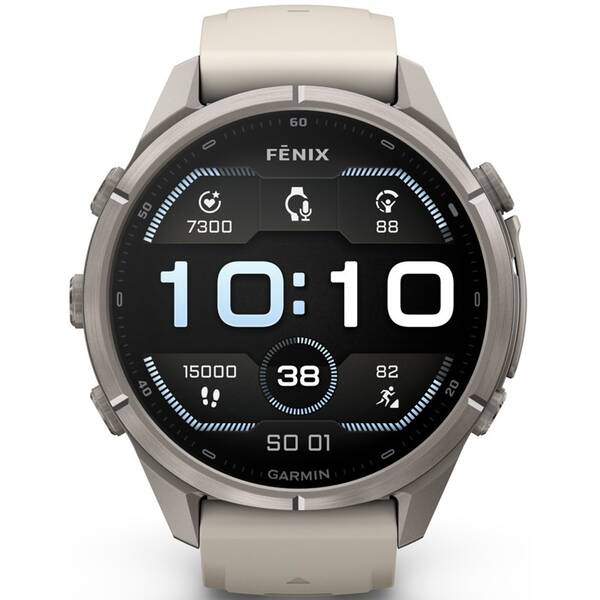 Inteligentné hodinky Garmin fēnix 9 Pro - 43 mm, AMOLED sivé


