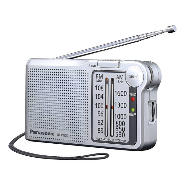 Rádioprijímač Panasonic RF-P150DEG-S strieborný


