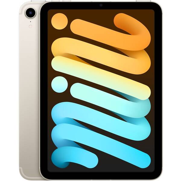 Tablet Apple iPad mini (2021) Wi-Fi + Cellular 256GB - hviedzne biely 

