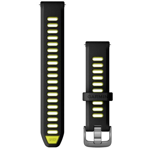 Remienok Garmin Quick Release (18 mm), pracka slate čierny/žltý

