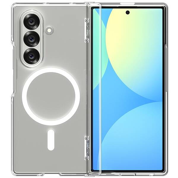 Kryt na mobil Spigen Ultra Hybrid Pro MagSafe na Samsung Galaxy Z Fold7 priehľadný

