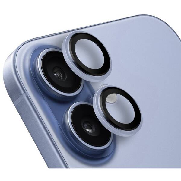 Ochranné sklo šošovky fotoaparátu Obal:Me na Apple iPhone 17 modré

