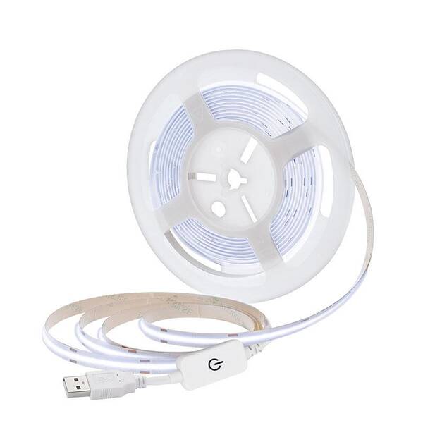 LED pásik Solight WM62-CW, COB pásek, 5m čierny

