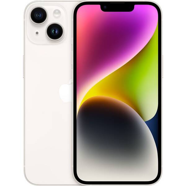 Mobilný telefón Apple iPhone 14 128GB hvezdne biely 

